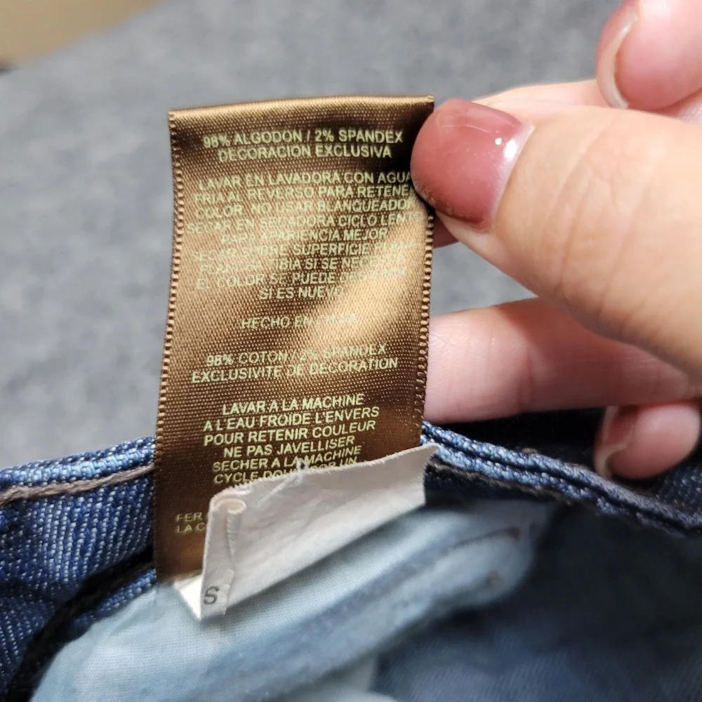 Kut From The Kloth Jeans Womens 8 Medium Wash Bootcut Embroidered Stretch Y2K - Picture 13 of 14